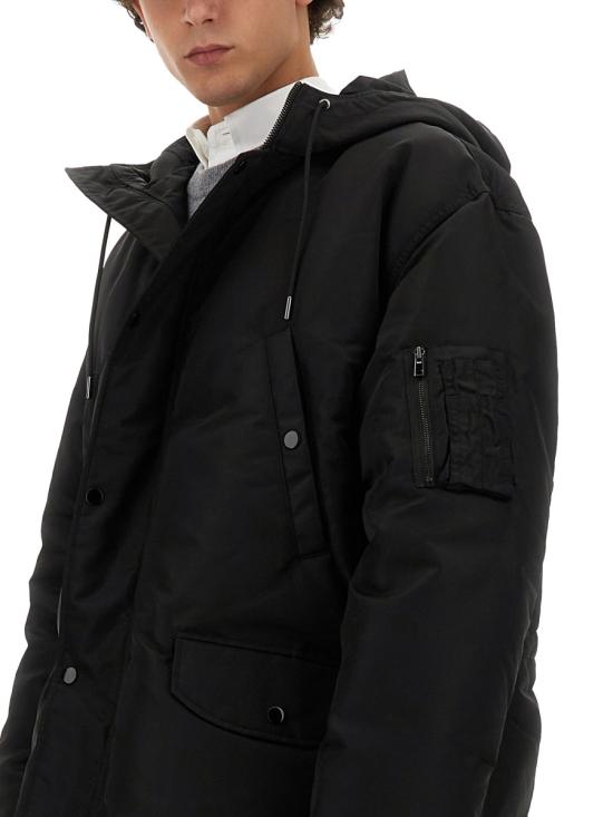  띠어리 숏패딩 N0877411001 BLACK DOM - THEORY