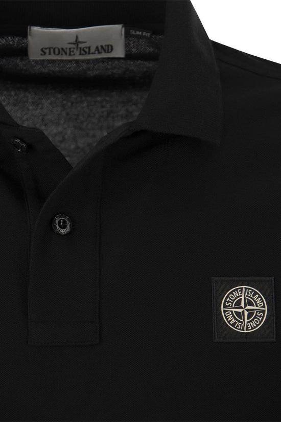  스톤 아일랜드 폴로 티셔츠 80152SC17A0029 BLACK DOM - STONE ISLAND