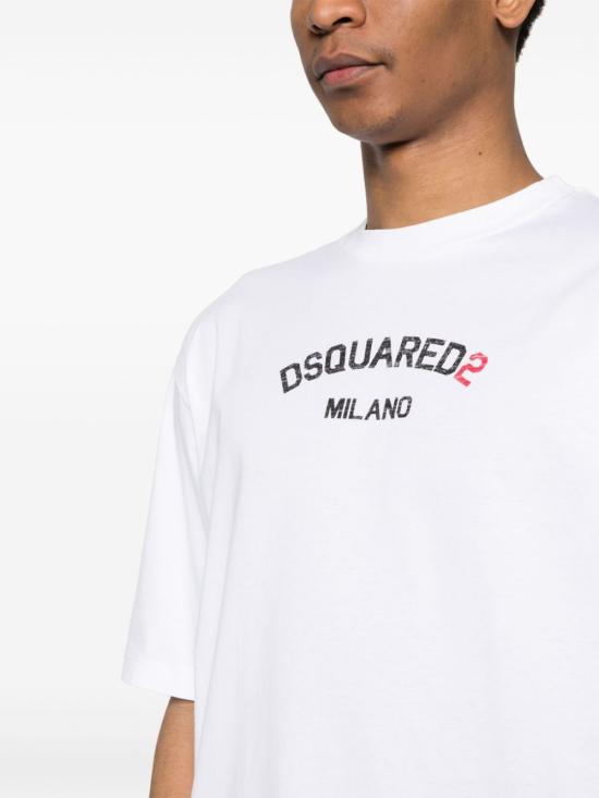  디스퀘어드2 반팔 티셔츠 S74GD1268S23009100 DOM - DSQUARED2