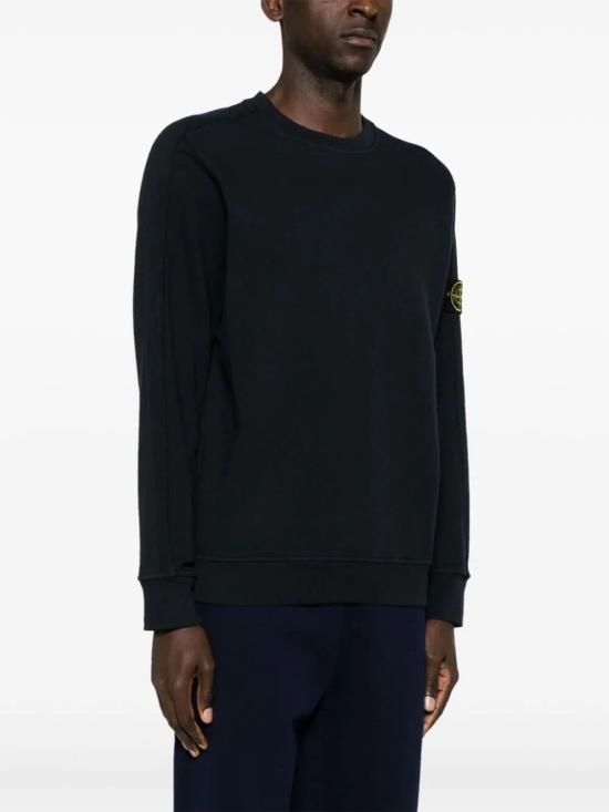  스톤 아일랜드 66060 올드 이펙트 스웨트셔츠  801566060V0020 NAVY BLUE DOM - STONE ISLAND