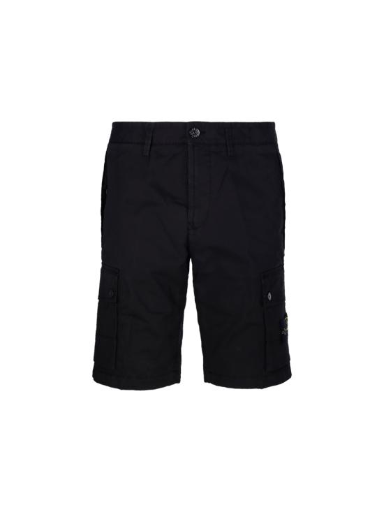  스톤 아일랜드 숏팬츠 8015L1110A0029 BLACK DOM