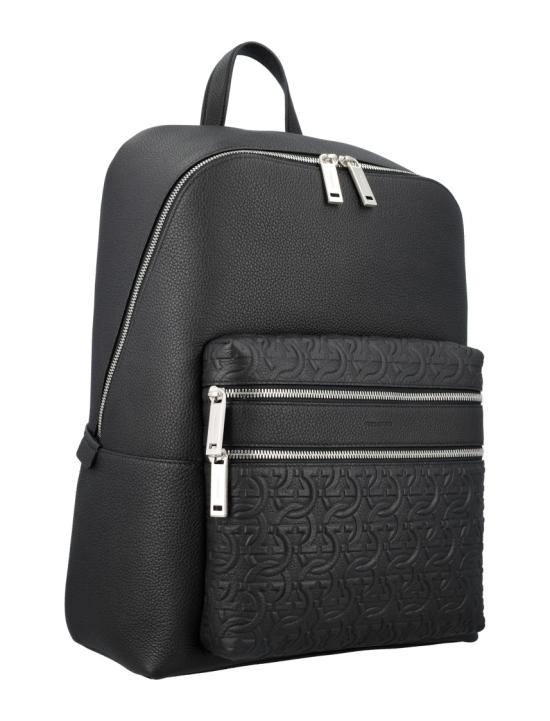 25FW 살바토레 페라가모 백팩 241366763372 BLACK DOM - SALVATORE FERRAGAMO