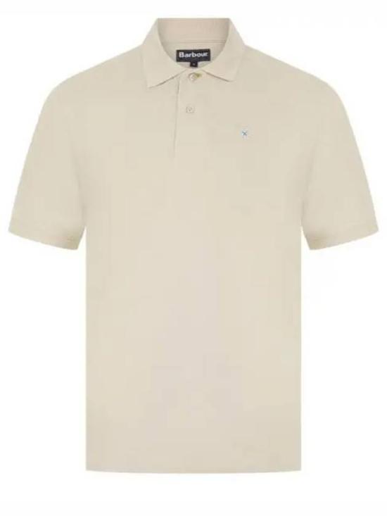  바버 폴로 티셔츠 MML0358 BE12 MIST DOM