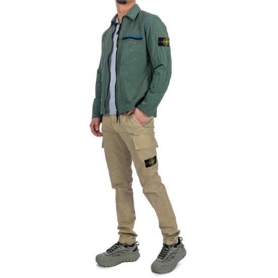  스톤 아일랜드 자켓 801511219V0052 LIGHT GREEN DOM - STONE ISLAND