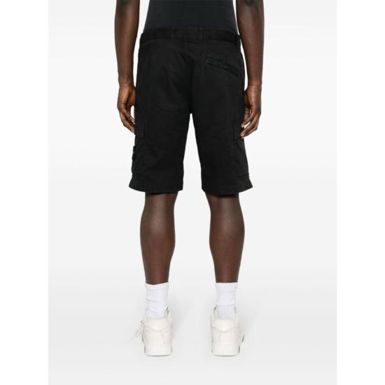  스톤 아일랜드 숏팬츠 8015L1204A0129 BLACK DOM - STONE ISLAND