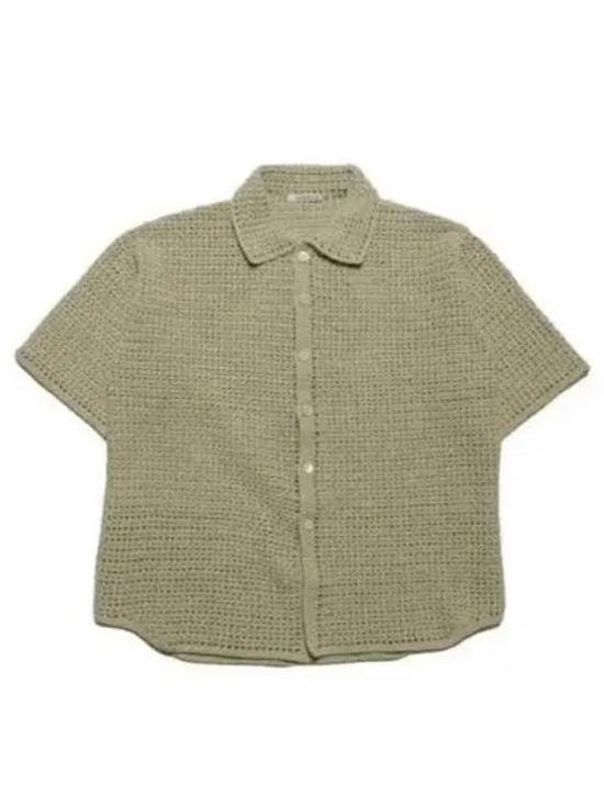  오라리 반팔 셔츠 A24SS01KB KHAKI BEIGE DOM