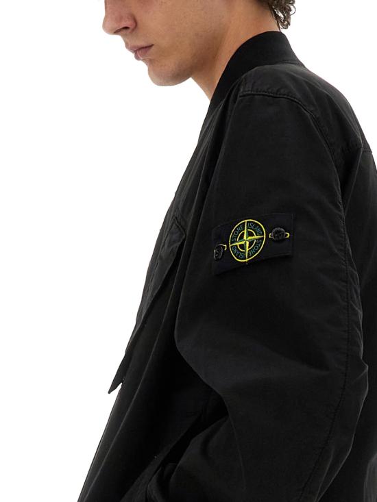 스톤 아일랜드 자켓 801542510V0029 BLACK DOM - STONE ISLAND