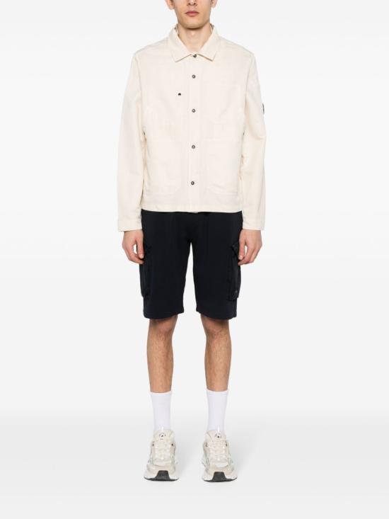  씨피 컴퍼니 긴팔 셔츠 16CMOS277A006273G402 PISTACHIO SHELL DOM - C.P. COMPANY