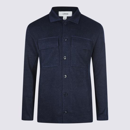  라르디니 긴팔 셔츠 EQLJM85EQ62005850 NAVY DOM