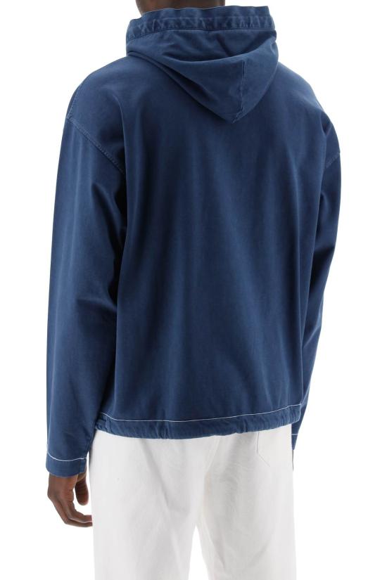  스톤 아일랜드 후드 티셔츠 8015615X2V0127 ROYAL BLUE DOM - STONE ISLAND