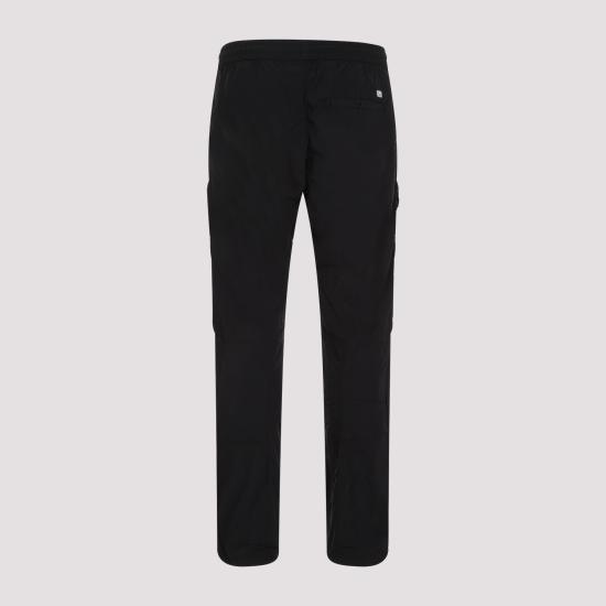  씨피 컴퍼니 스트레이트 팬츠 16CMPA004A 005904G 999 BLACK DOM - C.P. COMPANY