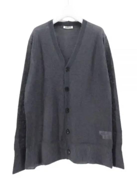  오라리 가디건 A24SC01FG DGRAY DOM