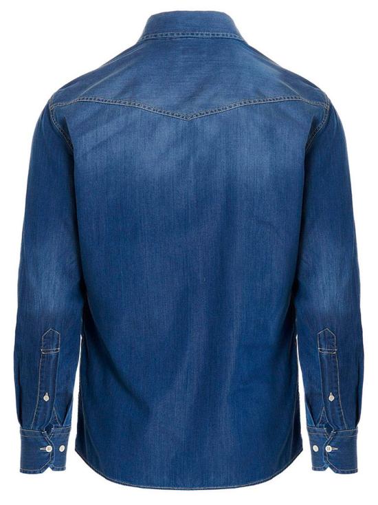 25FW 브루넬로 쿠치넬리 긴팔 셔츠 MR6834008COM47 DOM - BRUNELLO CUCINELLI