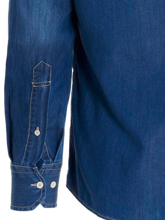 25FW 브루넬로 쿠치넬리 긴팔 셔츠 MR6834008COM47 DOM - BRUNELLO CUCINELLI