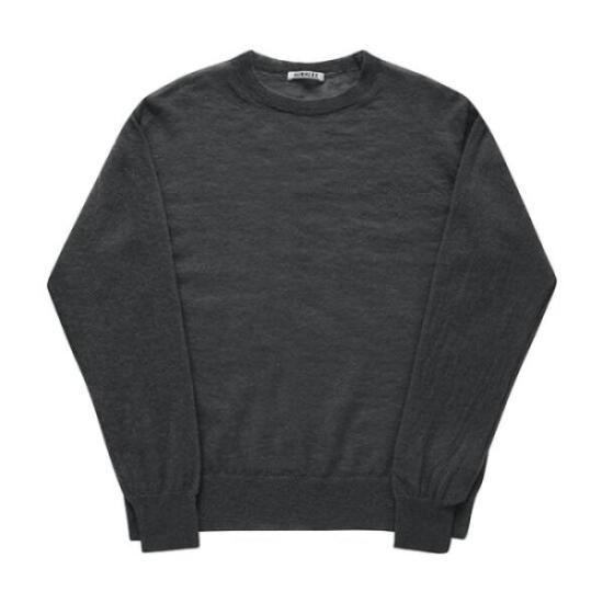  오라리 스웨터 A24SP02FG DGRAY DOM