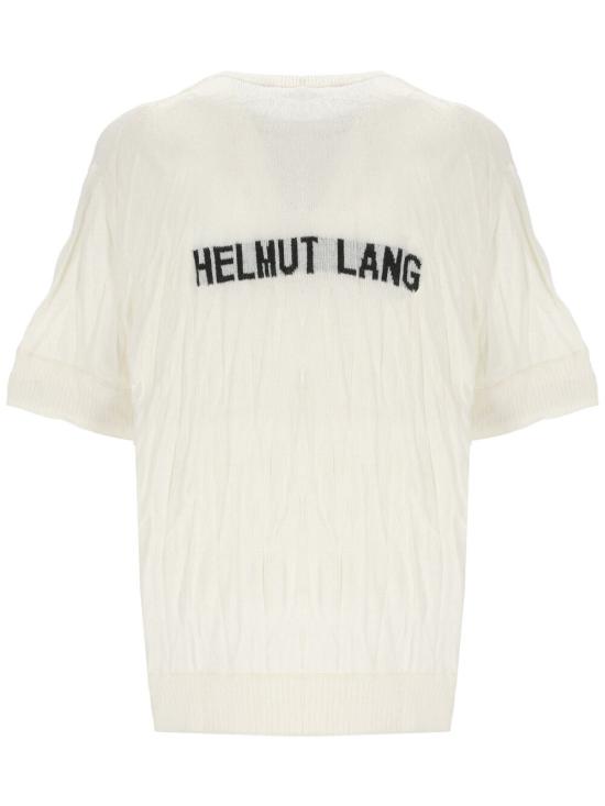  헬무트랭 반팔 티셔츠 O02HM701C05 IVORY DOM - HELMUT LANG