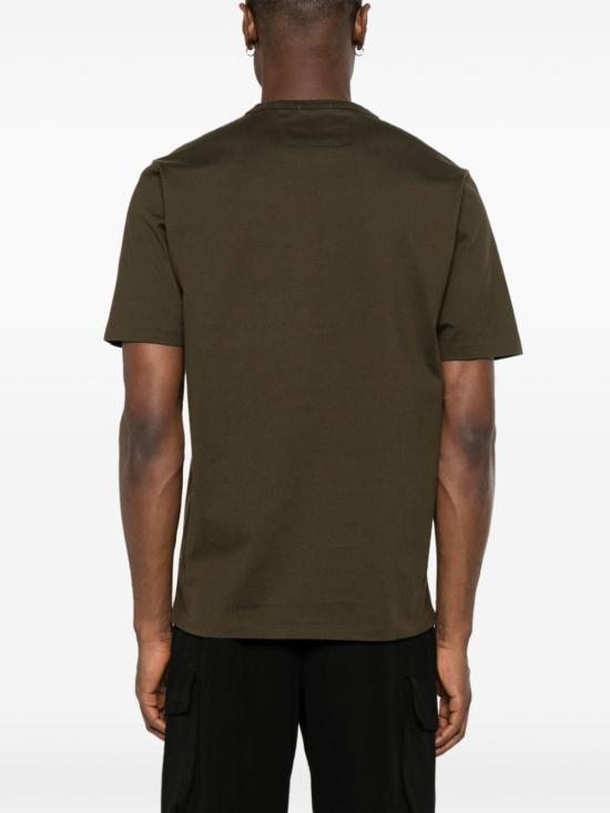  씨피 컴퍼니 반팔 티셔츠 16CMTS145A 006203W 683 IVY GREEN DOM - C.P. COMPANY