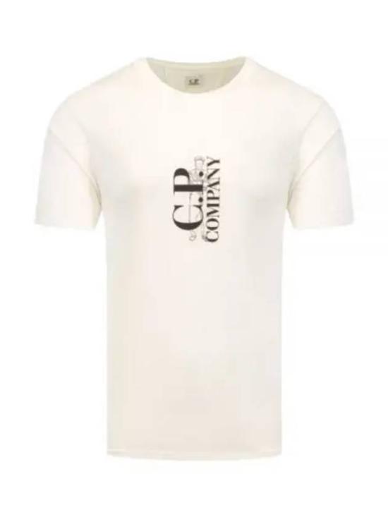  씨피 컴퍼니 반팔 티셔츠 16CMTS139A 005100W 402 PISTACHIO SHELL DOM