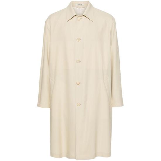  오라리 코트 A24SC01WG IVORY DOM