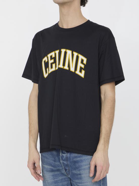  셀린느 반팔 티셔츠 2X60L671Q38YG BLACK DOM - CELINE