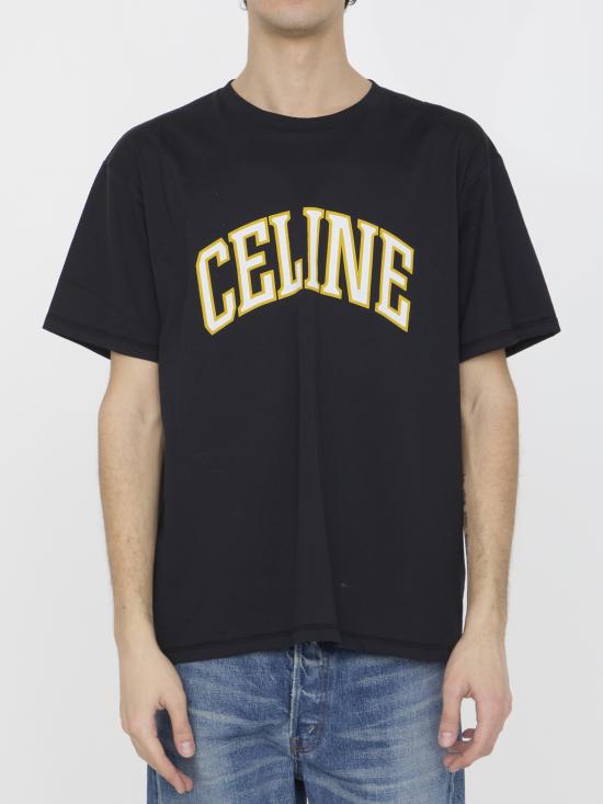  셀린느 반팔 티셔츠 2X60L671Q38YG BLACK DOM