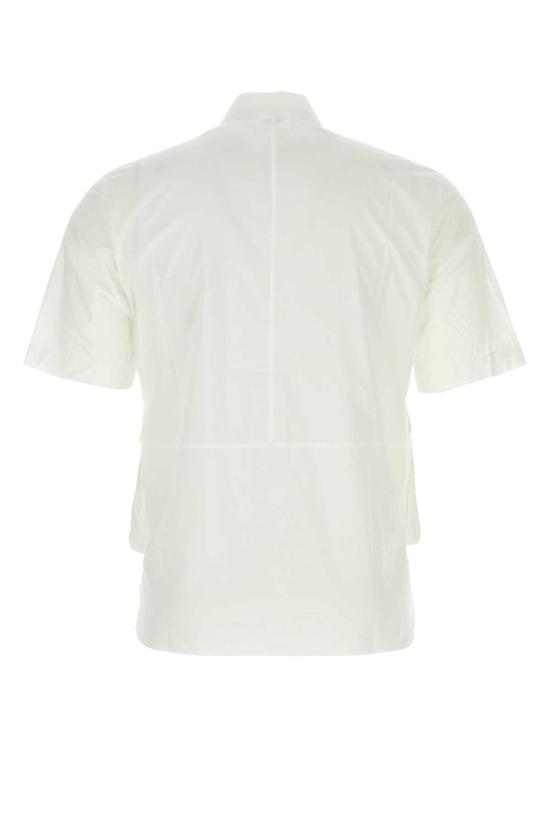  씨피 컴퍼니 반팔 셔츠 16CMSH271A005328G103 GAUZE WHITE DOM - C.P. COMPANY