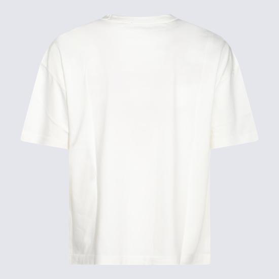  씨피 컴퍼니 반팔 티셔츠 16CMTS231A 005697G 103 GAUZE WHITE DOM - C.P. COMPANY