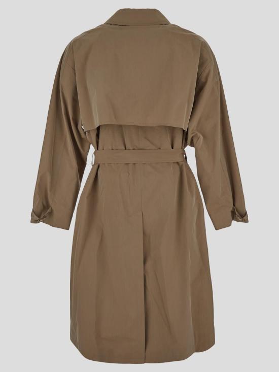  오라리 트렌치 코트 A24SC01FP BROWN CHAMBRAY DOM - AURALEE