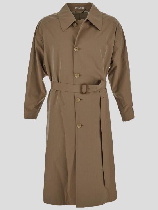  오라리 트렌치 코트 A24SC01FP BROWN CHAMBRAY DOM