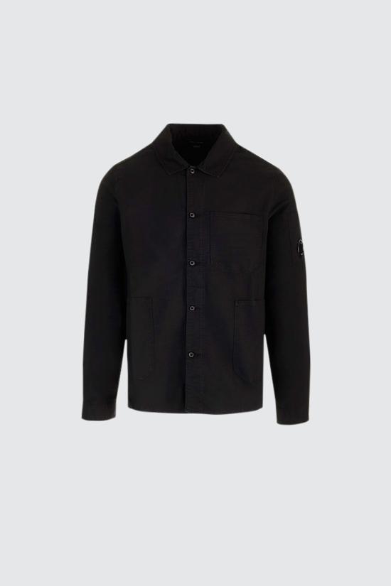  씨피 컴퍼니 긴팔 셔츠 16CMSH155A006406O999 BLACK DOM