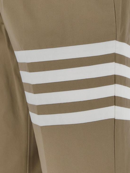 26SS 톰브라운 코튼 트윌 4바 치노 팬츠 MTU245A03788275 - THOM BROWNE