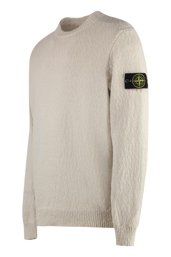  스톤 아일랜드 스웨터 8015562B1V0091 ECRU DOM - STONE ISLAND