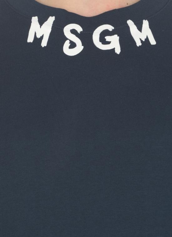  엠에스지엠 반팔 티셔츠 3640MM11824700289 NAVY DOM - MSGM