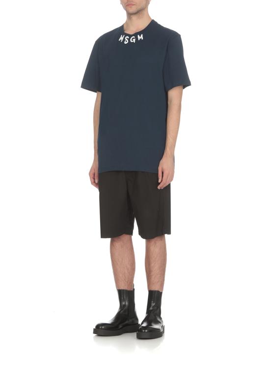  엠에스지엠 반팔 티셔츠 3640MM11824700289 NAVY DOM - MSGM