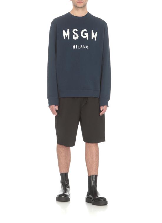  엠에스지엠 긴팔 티셔츠 3640MM51324700089 NAVY DOM - MSGM