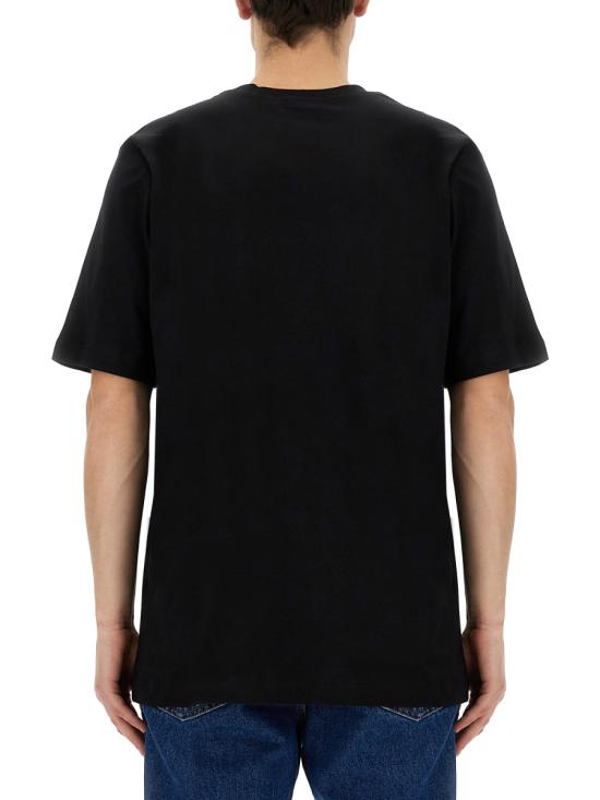  엠에스지엠 반팔 티셔츠 3640MM11824700299 BLACK DOM - MSGM