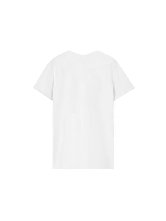 26SS 베르사체 반팔 티셔츠 AUU01005 1A10011 A1001 WHITE DOM - VERSACE