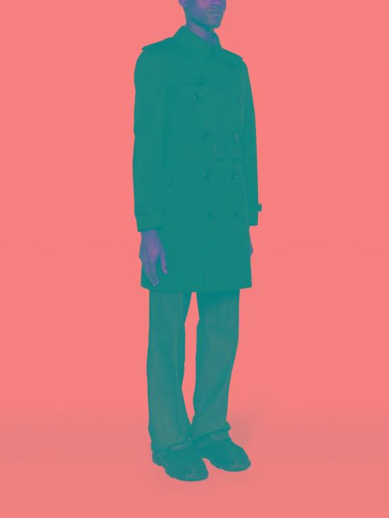  버버리 켄싱턴 헤리티지 미드랭스 트렌치 코트  8079387 DOM - BURBERRY