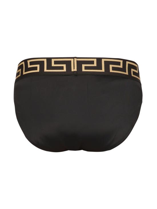  베르사체 스윔팬츠 ABU01025A232185A80G BLACK DOM - VERSACE