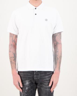  스톤 아일랜드 폴로 티셔츠 801522R39A0001 WHITE DOM - STONE ISLAND