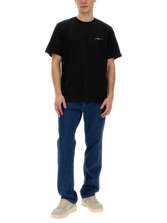  엠에스지엠 반팔 티셔츠 3640MM14124700299 BLACK DOM - MSGM