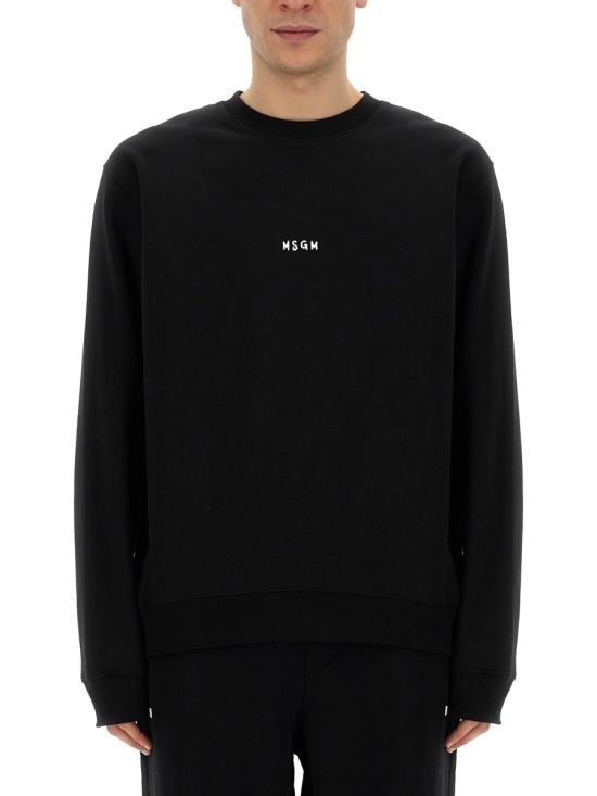  엠에스지엠 긴팔 티셔츠 3640MM55124700099 BLACK DOM