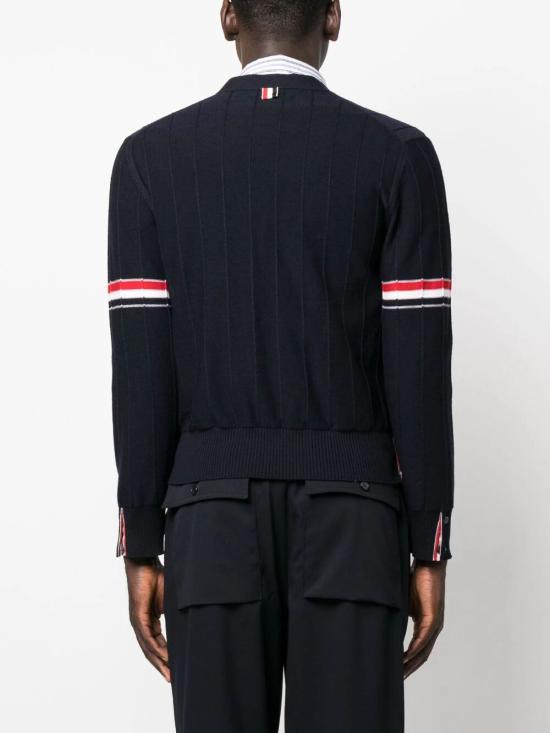  톰브라운 가디건 MKC519AY1002415 NAVY DOM - THOM BROWNE