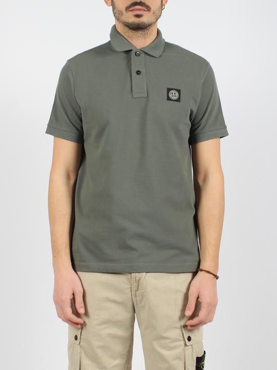  스톤 아일랜드 폴로 티셔츠 80152SC17V0059 DARK GREEN DOM - STONE ISLAND