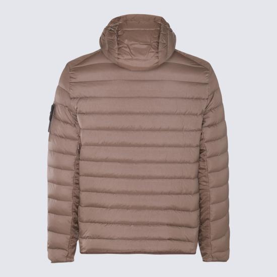  스톤 아일랜드 숏패딩 801540124V0092 DOVE GREY DOM - STONE ISLAND