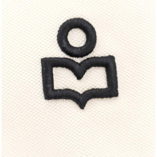  이자벨마랑 폴로 티셔츠 PL0003HAB1N11H23EC ECRU DOM - ISABEL MARANT