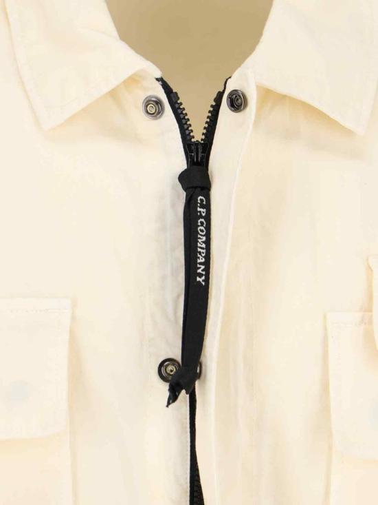  씨피 컴퍼니 자켓 16CMSH121A002824G402 PISTACHIO SHELL DOM - C.P. COMPANY