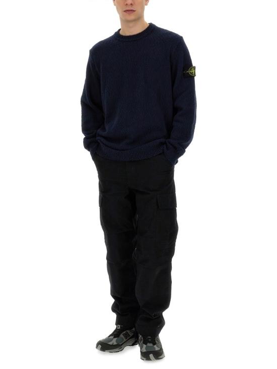  스톤 아일랜드 스웨터 8015562B1V0020 NAVY BLUE DOM - STONE ISLAND