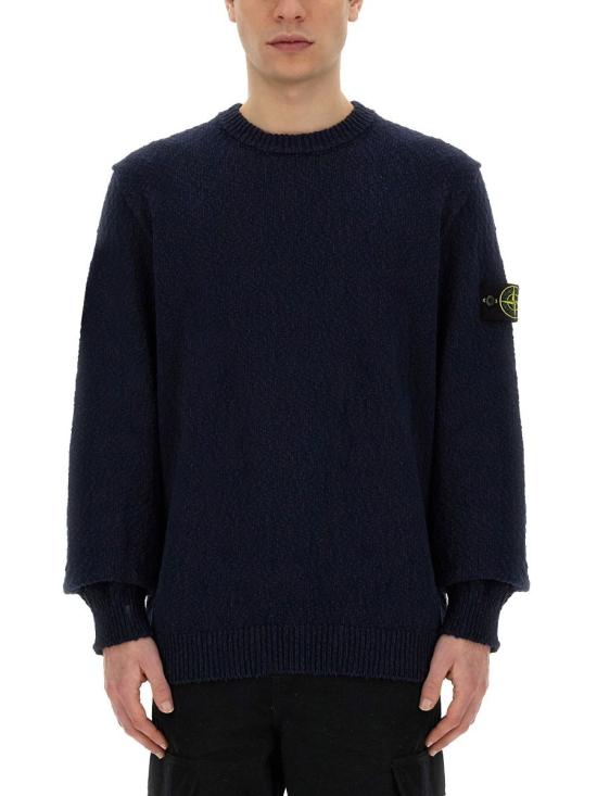  스톤 아일랜드 스웨터 8015562B1V0020 NAVY BLUE DOM - STONE ISLAND