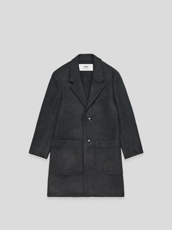 아미 코트 HCO005WV0019055 GRAY DOM - AMI